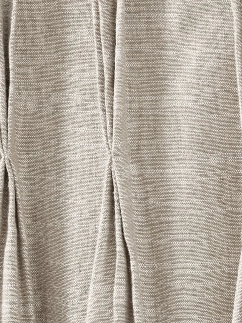 NWT Pottery Barn Emery Linen Triple Pinch Pleat Blackout Curtain 50x84 Flagstone